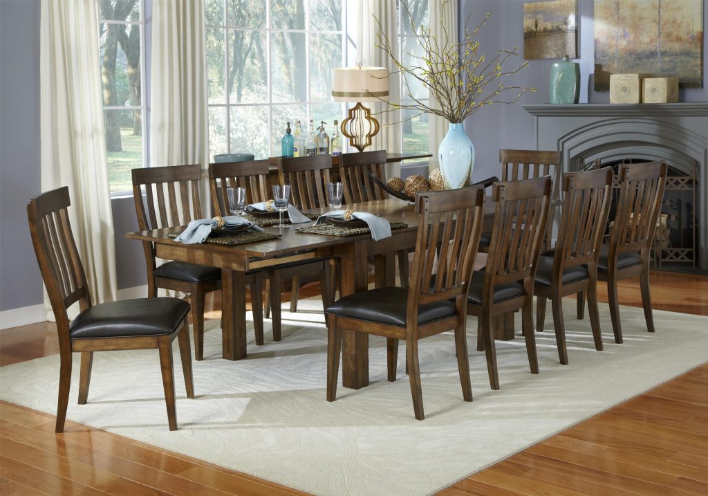 mariposa 11 piece table and chairs set