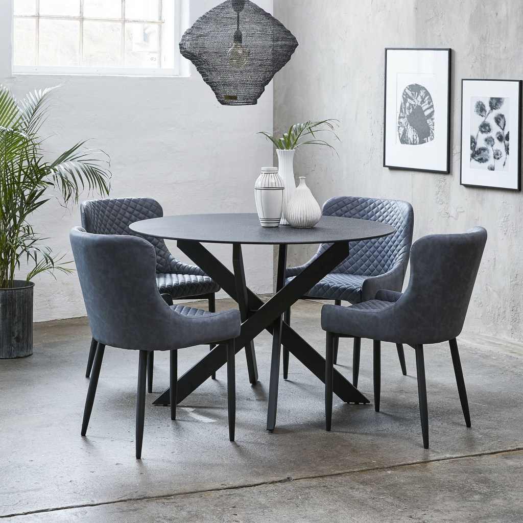 remi 120cm round dining table