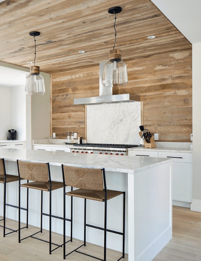 32 best ideas to add reclaimed wood to your kitchen