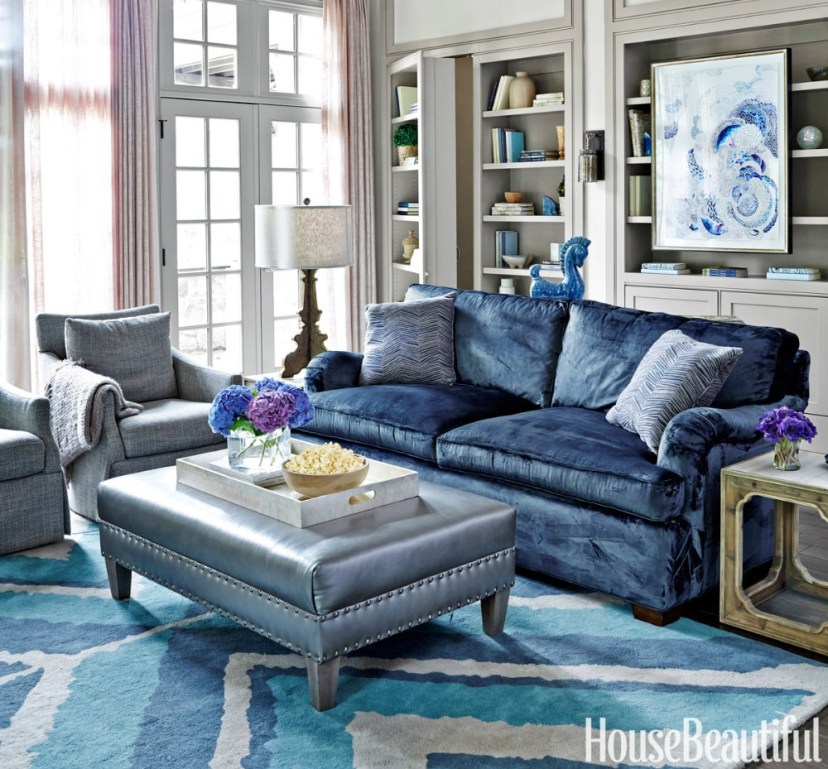 6 ways to use the trendy navy blue and gold color scheme