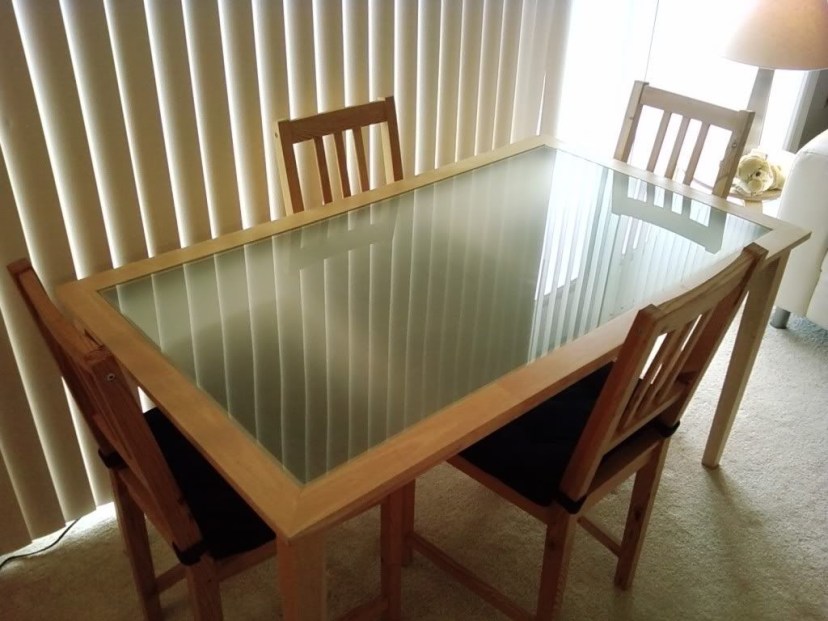 ikea glass top dining table glass top dining table glass