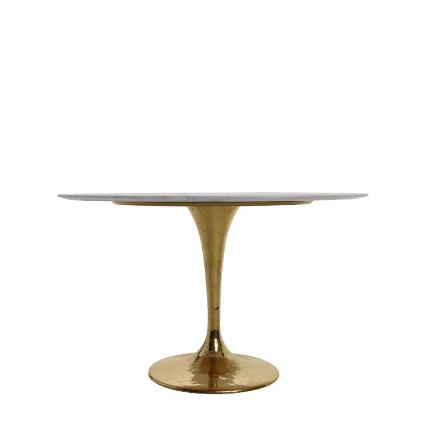lucia bronze round dining table