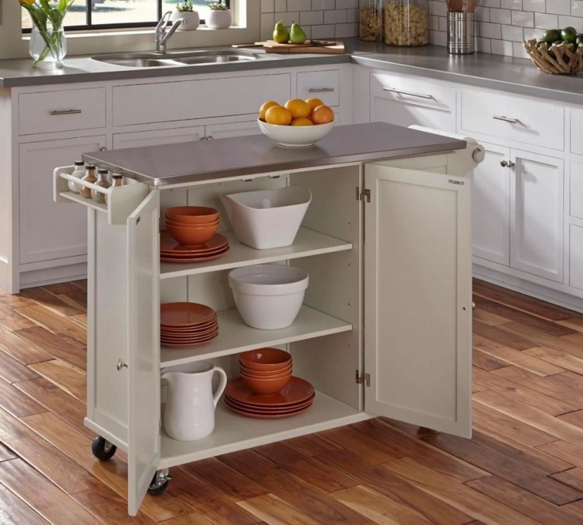 small kitchen cart on wheels islands and carts cabinet
