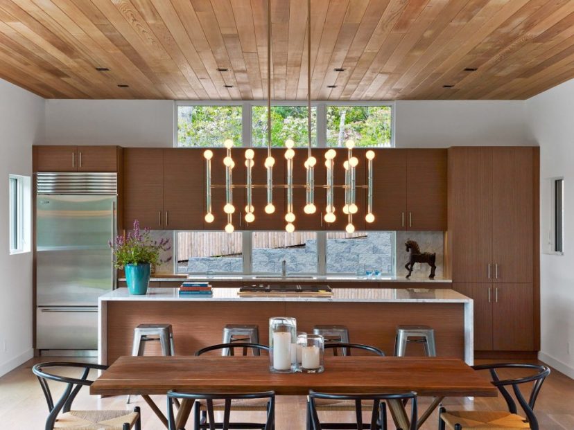 stunning kitchens with wood ceilings chairish blog