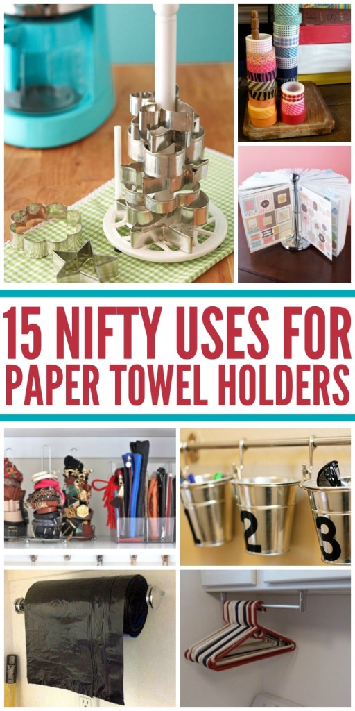 15 nifty paper towel holder uses