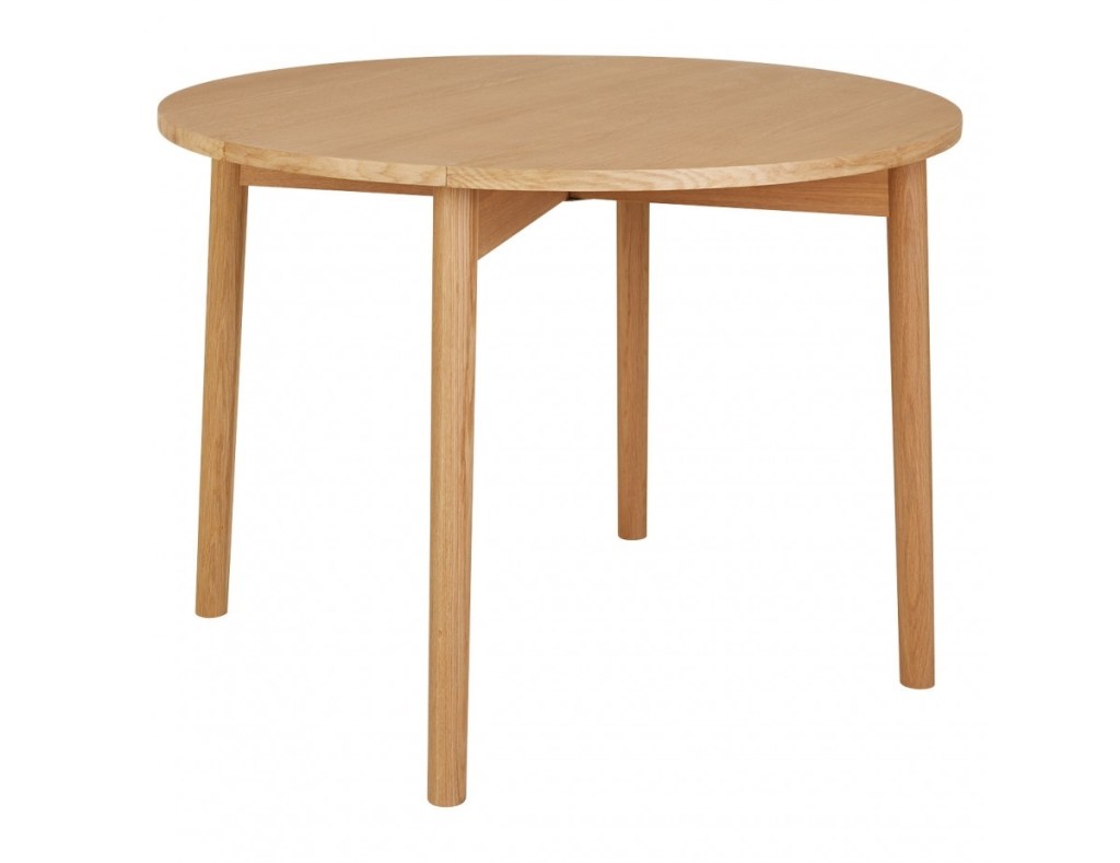 suki 2 4 seater oak folding round dining table