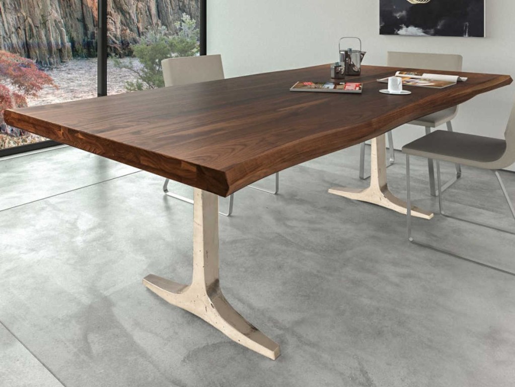saloom furniture peter francis black walnut 80 wide rectangular dining table