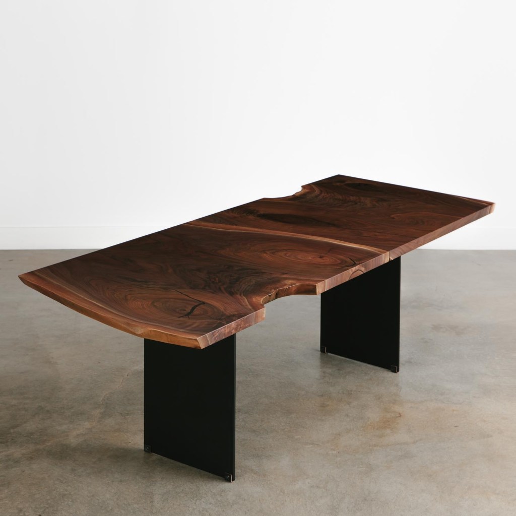 walnut dining table no 189 elko hardwoods modern live