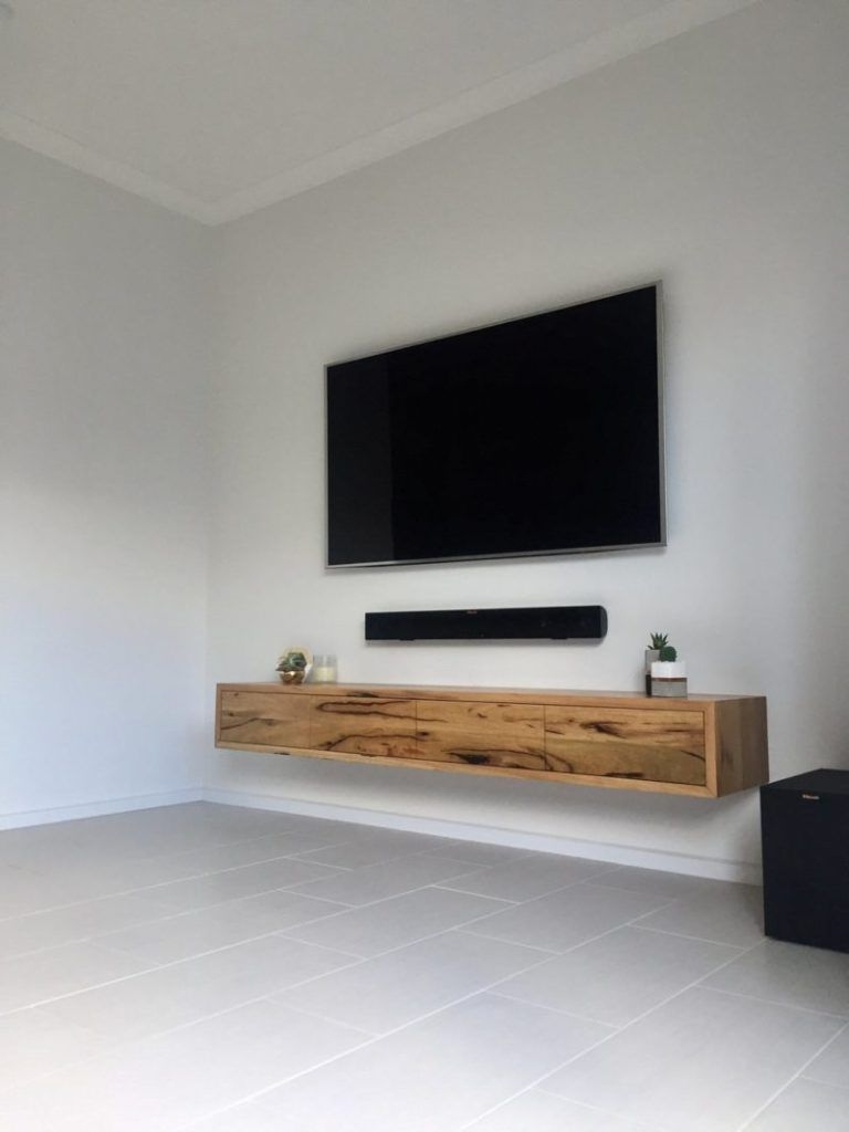 14 tv wall mount ideas for living room and bedroom living