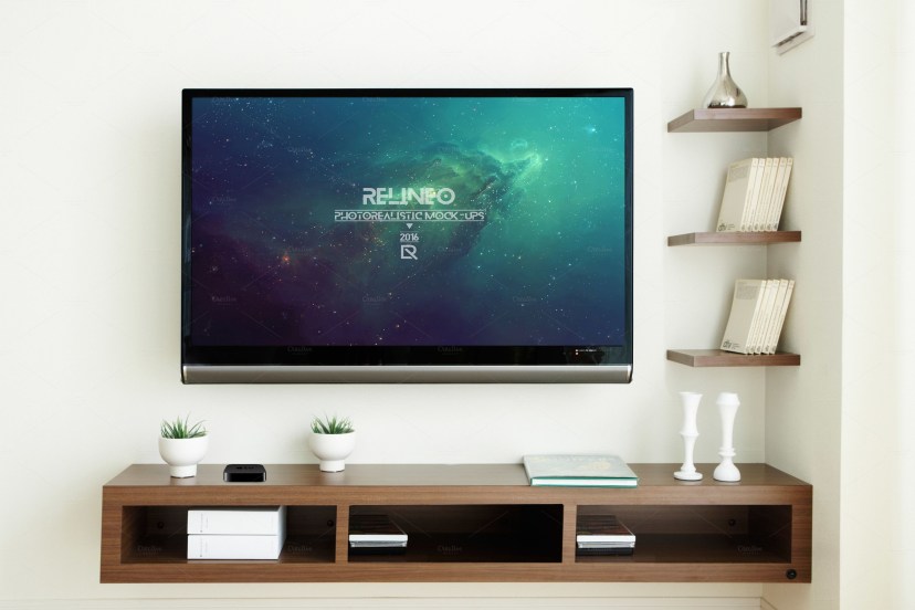 25 tv mockup psd designs for designers graphic cloud