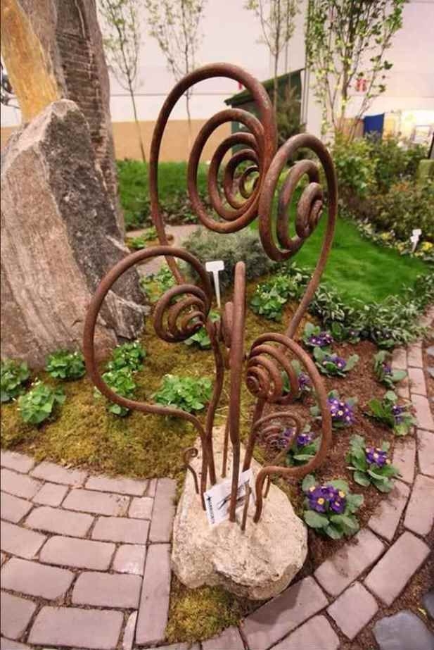50 amazing garden art ideas metal garden art metal