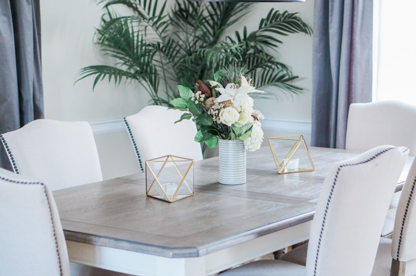 decor dining room makeover oh so glam