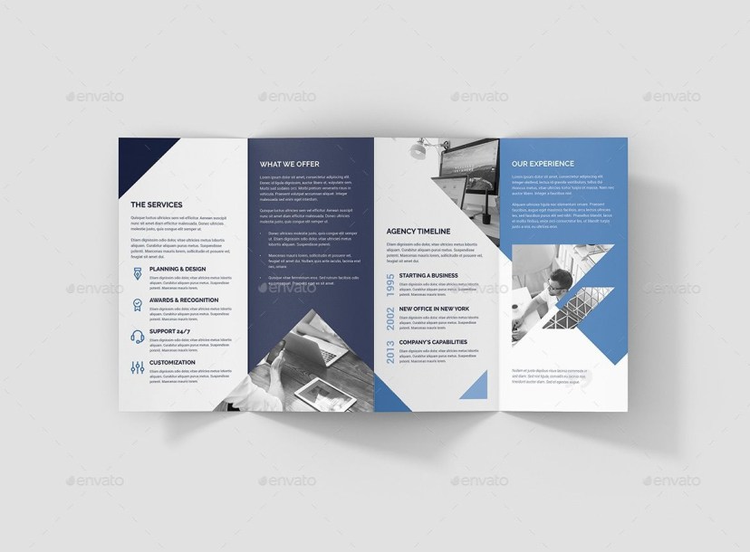 digital agency c brochures bundle print templates 10 in 1