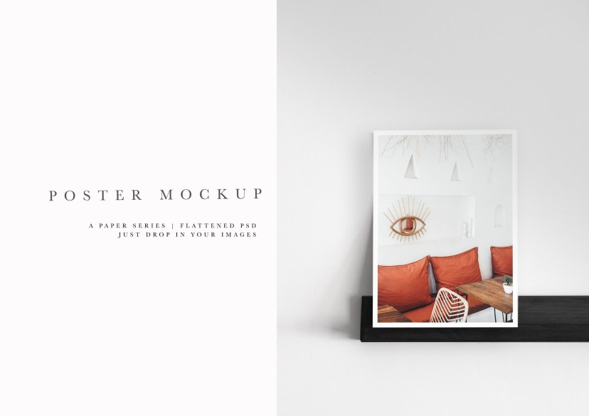 frame mockup 67 portrait poster frame mockup styled thin frame mock up a5 wall art display psdsmart object