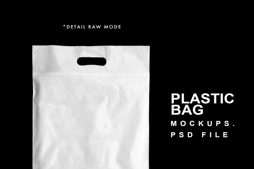 free download plastic bag mockups photoshop template psd