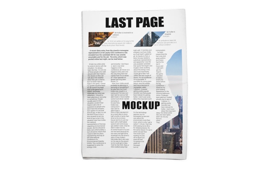 newspaper mockup mock up store thehungryjpeg