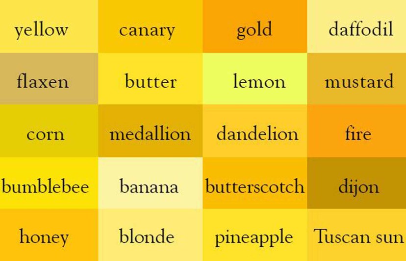 the worlds first thesaurus of colour shades what kind of